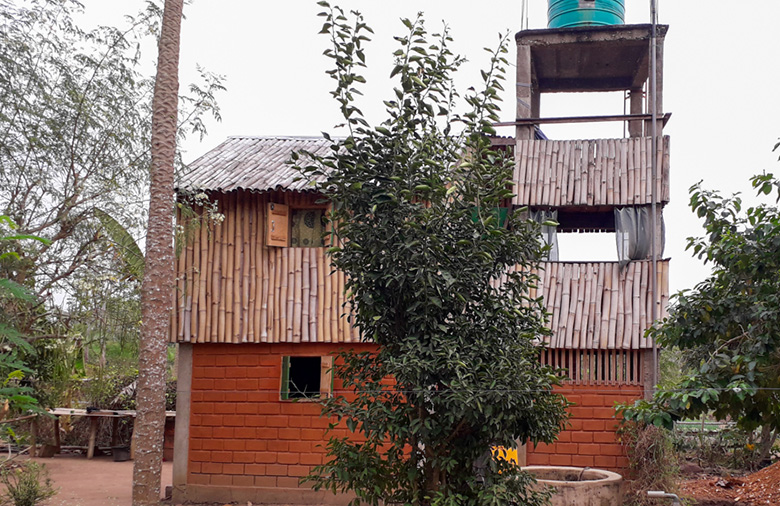 Gästehaus auf der Farm von GAVISA Togo.