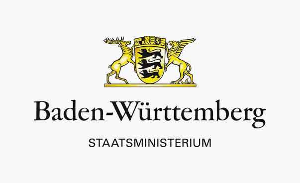 Das Logo des Staatsministeriums Baden-Württemberg. Foto: Staatsministerium Baden-Württemberg.
