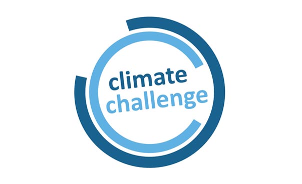 Das Logo von Climate Change.